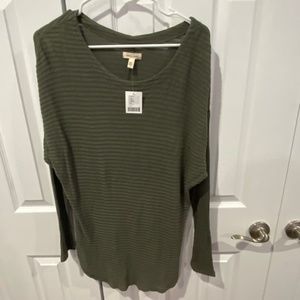 Silence & Noise Pullover sweater NWT sz L